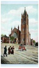 1913 Church of the Immaculate Conception, Everett, Massachusetts MA Postcard picture