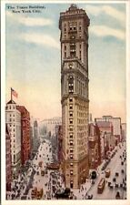 Vintage New York City Postcard  - New York Times Building - 42nd Street picture