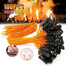 100pcs/lot 11.81in copper Remote Stage DJ Performance system connect wire orange picture