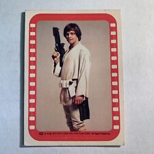 Vintage 1977 Topps Star Wars Series 4 Green Sticker #42 Luke Skywalker picture