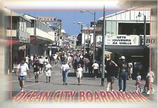 Crowd at The Bustling Ocean City Boardwalk, Maryland Postcard picture