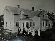 c1908 Family Homestead, Aneta, Nelson County ND Antique Real Photo Postcard RPPC picture