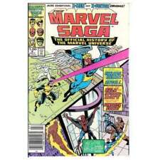 Marvel Saga #8 Newsstand in Near Mint minus condition. Marvel comics [p/ picture