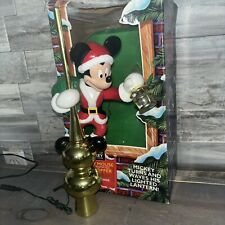 Mr Christmas 1996 Disney Mickey Mouse Lighted Animated Working Tree Topper 14