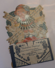 1900-1940s GROUP OF 77 VALENTINE CARDS MECHANICAL LACE STAND-UP AND MORE picture