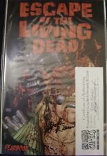ESCAPE OF THE LIVING DEAD FEARBOOK 1 AVATAR GORE COMIC SIGNED JOHN RUSSO 2006 NM picture