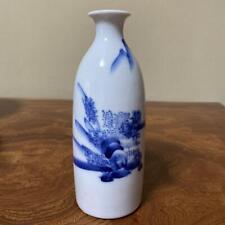 sake bottle Tokkuri Antique Sake Bottle Single Flower Vase Dyed picture