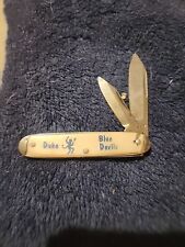Vintage Duke Blue Devils Pocket Knife picture