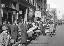 1936 New York City Street Scene PHOTO Great Depression NYC picture