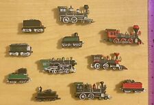 Vintage Lot (11) Danbury Mint Replacement Railroad Train Cars - Vtg  Metal picture