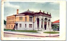 Postcard - Carnegie Library - Oklahoma City, Oklahoma picture