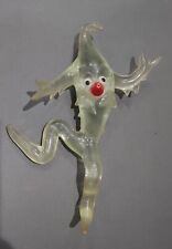 Vintage MCM 1962 George Fusek Icy The Icicle Man Christmas Lucite Ornament picture