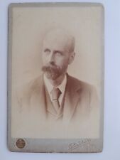Cabinet Card: Man Beard Portrait: R S Webster: 60 Princes Street Edinburgh picture