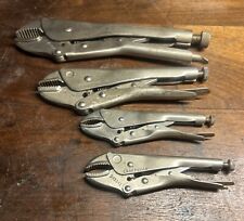 Vintage Craftsman Vise Grips Set of 4 Made In USA🇺🇸 picture