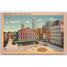 Postcard MA Boston Faneuil Hall Cradle Of Liberty picture