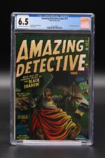 Amazing Detective Cases (1950) #11 CGC 6.5 OW/WH Pgs 1st Horror Issue In Title picture