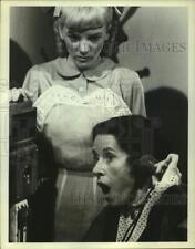 1979 Press Photo Actors Alison Arngrim and Katherine MacGregor on NBC Television picture