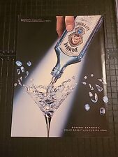 Bombay Sapphire Gin Print Ad 1990 8x11 Great To Frame  picture