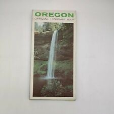 1974 Oregon State-Issued Vintage Road Map Governor Tom McCall picture