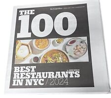The 100 Best Restaurants in NYC 2024 New York Times Special Section April 7 2024 picture