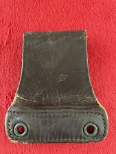 Original WWII US Army Leather Holster Belt Adapter Hanger Sam Browne Belt WW2 picture