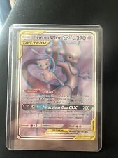 Pokemon Unified Minds Tag Team Mewtwo and Mew GX  Pokemon TCG card - 222/236 picture