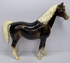 Vintage Breyer Horse Dark Brown Arabian Mare Charcoal aka Dickory 202 Eye Whites picture