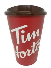 Tim Hortons Coffee Cup 12oz Reusable Travel Canada Red Maple Leaf NEW 2019 Gift picture