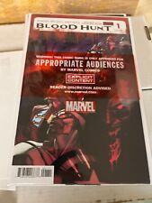BLOOD HUNT (2024 Marvel) #1 Red Band Variant NM Avengers X-Men Blade Censored 🔥 picture