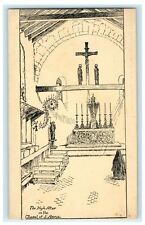 The High Altar In The Chapel Of S. Anne Boston Massachusetts MA Postcard picture