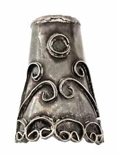 VINTAGE TAXCO MEXICO Ornate Sterling Silver THIMBLE picture