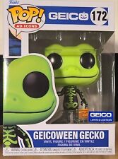 Funko Pop Geicoween Gecko #172 (Green and Black) Ad Icons GEICO Limited Edition  picture