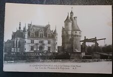 vtg postcard Chenonceaux  Le Chateau Cote Nord A. Papeghin. No 32 unposted picture