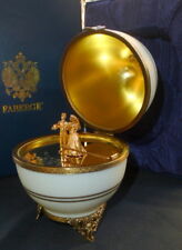 Limited Edition~Faberge Egg~1998 Faye& Alex Spanos 50th Wedding Anniversary~MiNT picture