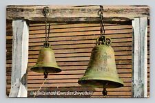 Postcard Old Bells in Old Town San Diego California CA, Antique L10 picture