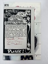 Absolute Comic Punk And His Pals Special #1 Signed in Blood limited edition picture