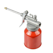 Oil Pump Can 250ML High Pressure Metal Oiler with Copper Spout Car Maintenance picture