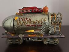 Dept 56 Halloween Haunted Rails The Silver Bullet 6014050 New MIP Lights Up picture