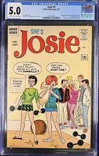 Josie and the Pussycats (1963) #1 CGC VG/FN 5.0 DeCarlo/Lapick Cover Archie 1963 picture