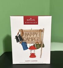Hallmark Keepsake Ornament 2023 Happy Camper Camping Supplies Christmas Holiday picture