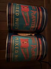 Vintage 1989 Planters Peanuts Limited Edition Mixed Nuts Tin Can -Empty 14 oz.2 picture