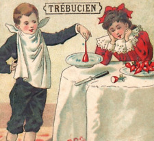 1880s-90s Trébucien French Gourmet Chocolates Science Games Tricks #3 F156 picture