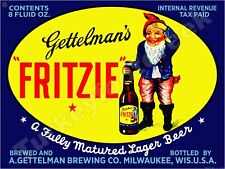Gettelman's Fritzie Beer Label 9