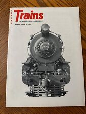 Trains Magazine of Railroading Coal Mining Northern Pacific 4-6-0 Aug 1956  picture