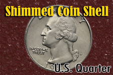 Shim Shell US Quarter Coin for Magic Tricks - Use with Raven or Magnets. picture
