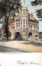Auburn New York~Nice Corner Turret @ Post Office~1907 Postcard picture