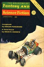 Magazine of Fantasy and Science Fiction Vol. 38 #1 VG 4.0 1970 Stock Image picture