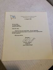 Colin Powell (1937-2021) signed memo picture