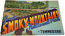 VTG Travel North Carolina Tennessee Great Smoky Mountains National Park Booklet picture