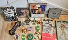 Vintage 50s & 60s Boy Scout Rare Lot - Boy Scout Patches, Books, Cars And More picture